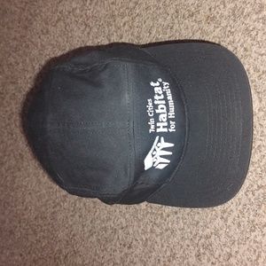 Twin Cities Habitat for Humanity Patch 5 Panel Cotton Adjustable Black Hat